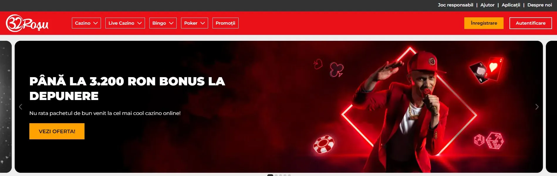 top cazinouri online din România 32Roșu Casino